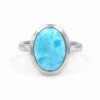 Larimar Ring (CST-RING-62) CST-RING-62