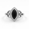 Black Onyx Ring (CST-RING-BX-77) CST-RING-BX-77