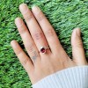 Garnet Ring (CST-RING-GR-48) CST-RING-GR-48