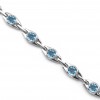 Blue Topaz Bracelet  B-BTZ-23