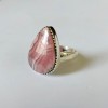 Rhodochrosite Pear Ring Ring-654