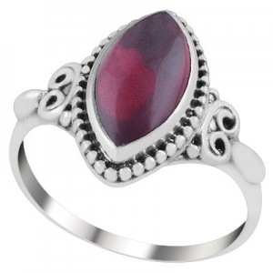 925 Sterling silver Ring with semi precious stones CST-RING-133