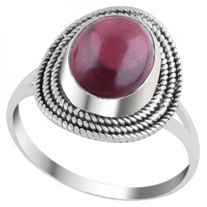 925 Sterling silver Ring with semi precious stones CST-RING-137