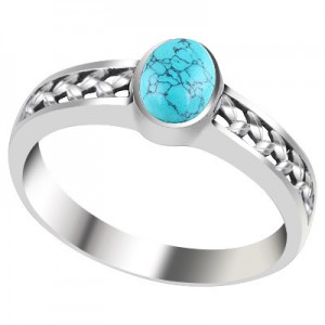 925 Sterling silver Ring with semi precious stones CST-RING-146