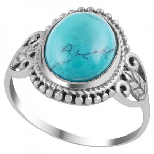 925 Sterling silver Ring with semi precious stones CST-RING-152