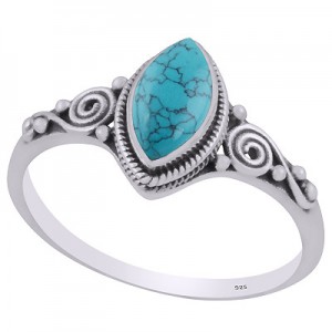 925 Sterling silver Ring with semi precious stones CST-RING-167