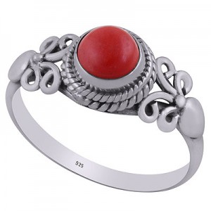 925 Sterling silver Ring with semi precious stones CST-RING-263