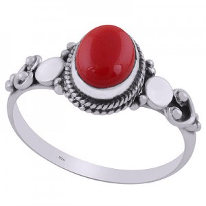 925 Sterling silver Ring with semi precious stones CST-RING-278