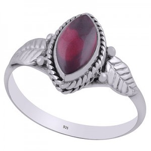 925 Sterling silver Ring with semi precious stones CST-RING-285