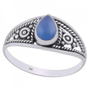 925 Sterling silver Ring with semi precious stones CST-RING-287