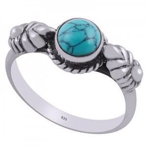 925 Sterling silver Ring with semi precious stones CST-RING-288