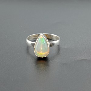 925 Sterling Silver Opal Ring EOPAL-Ring-15