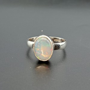 925 Sterling Silver Opal Ring EOPAL-Ring-23