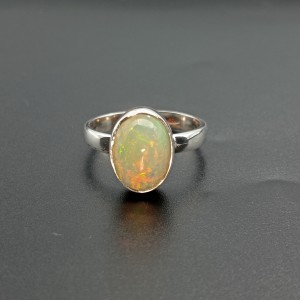 925 Sterling Silver Opal Ring EOPAL-Ring-25