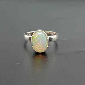925 Sterling Silver Opal Ring EOPAL-Ring-27