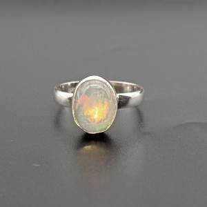 925 Sterling Silver Opal Ring EOPAL-Ring-28