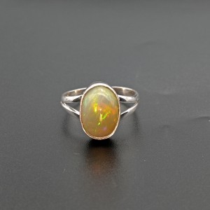 925 Sterling Silver Opal Ring EOPAL-Ring-32