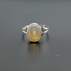 925 Sterling Silver Opal Ring EOPAL-Ring-37