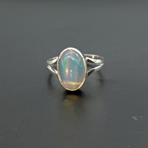 925 Sterling Silver Opal Ring EOPAL-Ring-38