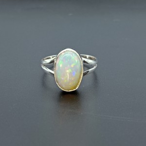 925 Sterling Silver Opal Ring EOPAL-Ring-40
