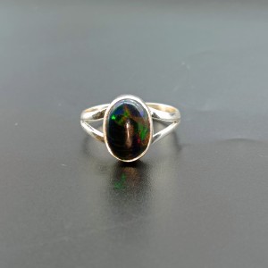 925 Sterling Silver Opal Ring EOPAL-Ring-43