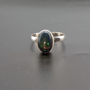 925 Sterling Silver Opal Ring EOPAL-Ring-49