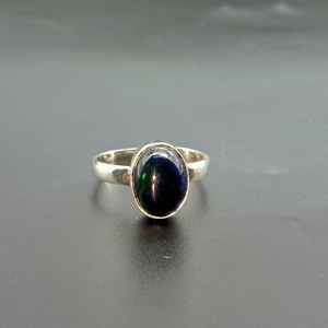 925 Sterling Silver Opal Ring EOPAL-Ring-53