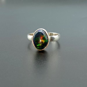 925 Sterling Silver Opal Ring EOPAL-Ring-54