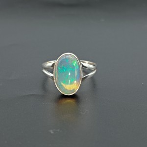 925 Sterling Silver Opal Ring EOPAL-Ring-73